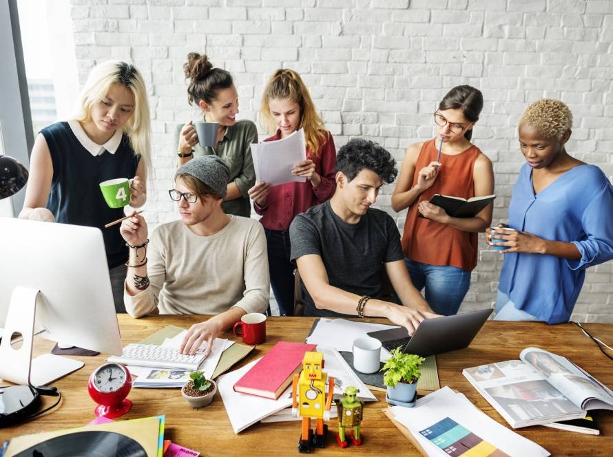 Colleagues Corporate Meeting Conference Team Concept